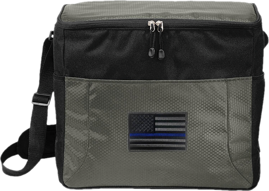 Thin Blue Line Cooler 24 can
