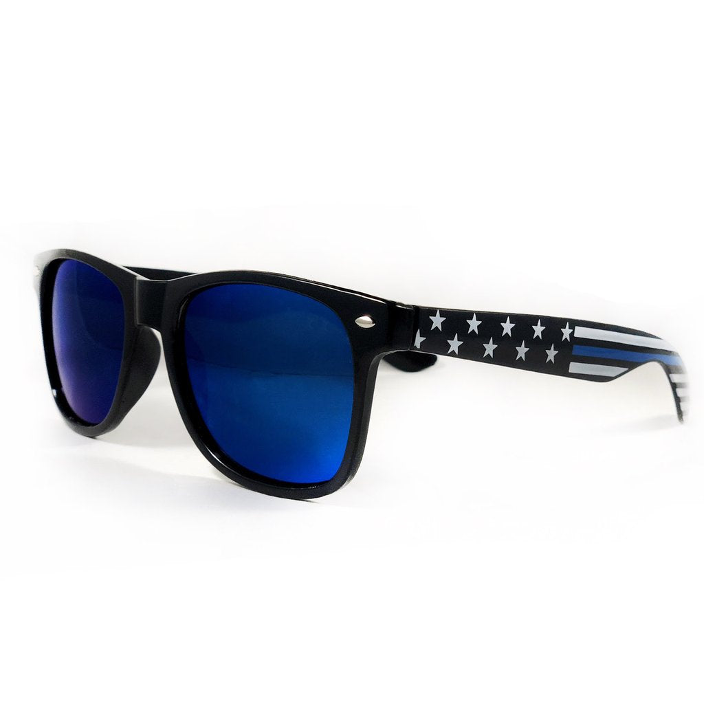 Thin Blue Line Sunglasses, Unisex