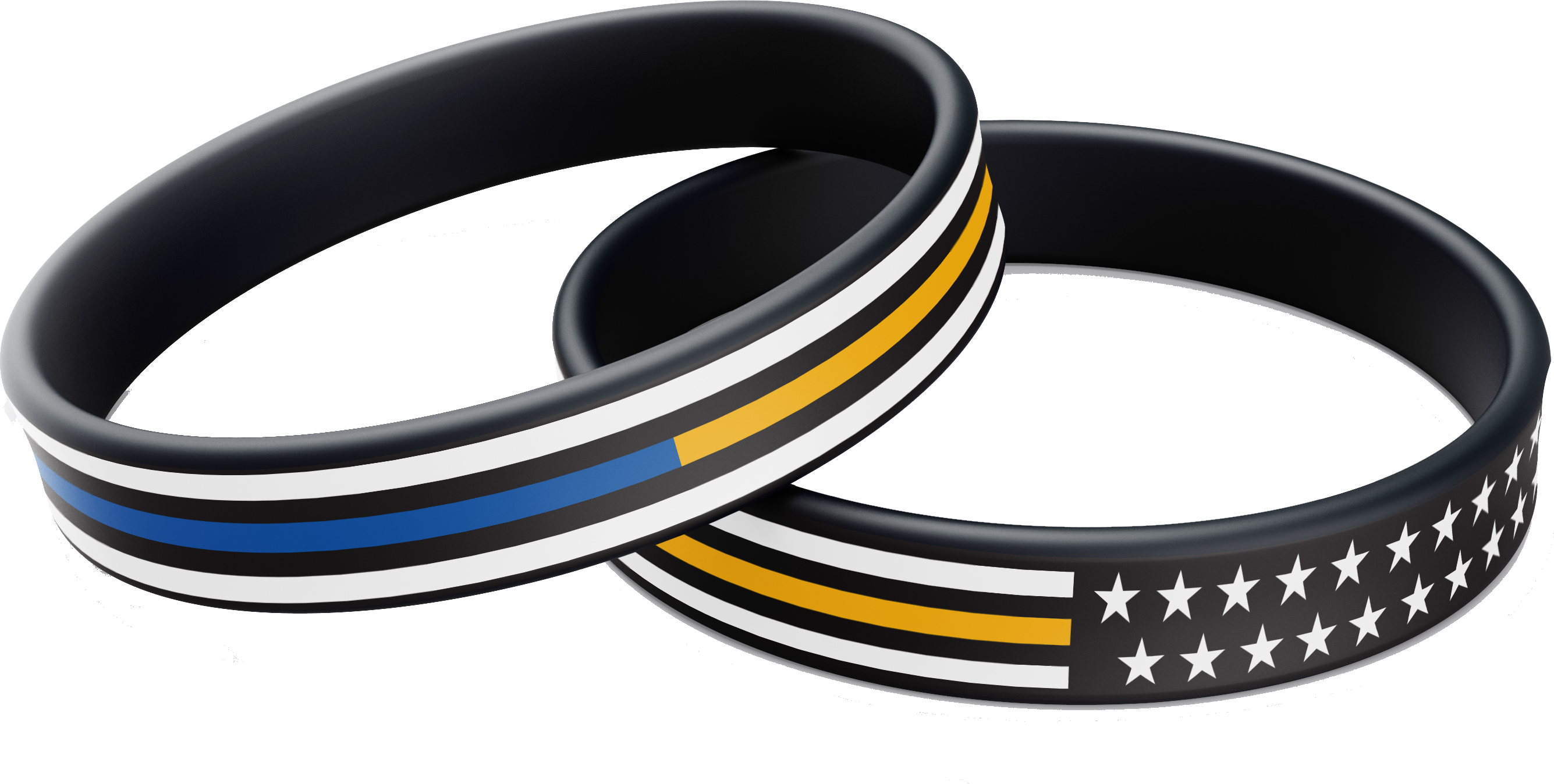 Thin blue on sale line flag bracelet