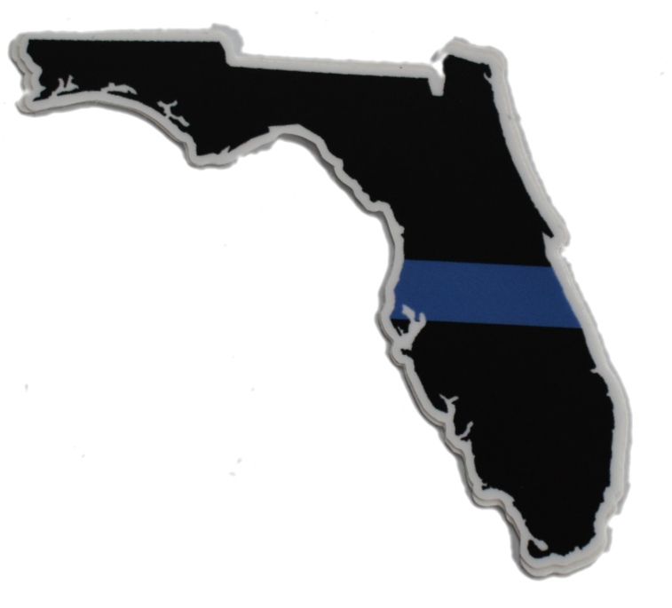 Florida Thin Blue Line Sticker