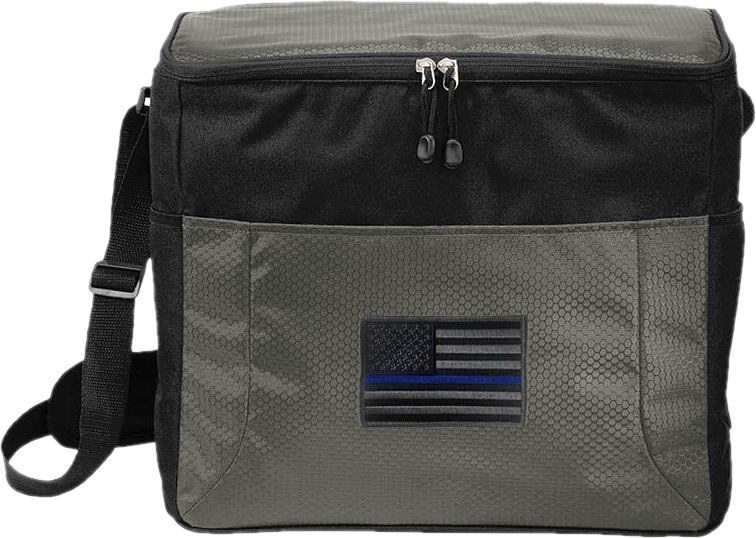 Thin Blue Line Cooler 24 can