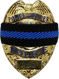 Thin Blue Line Mourning Band