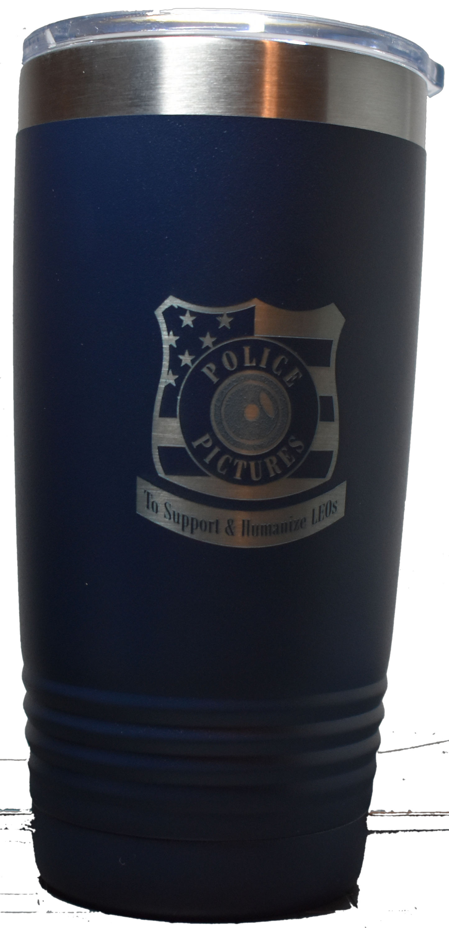 Police Pictures 20 oz Engraved Tumbler