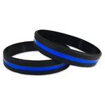 Blue Line Wristband
