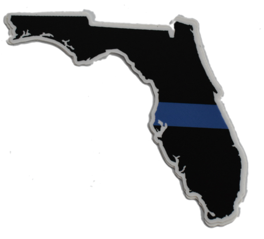 Florida Thin Blue Line Sticker