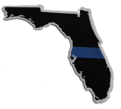 Florida Thin Blue Line Sticker